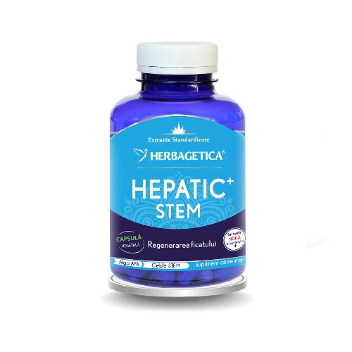Hepatic Stem 120cps Herbagetica vitamix.ro Hepato-biliare