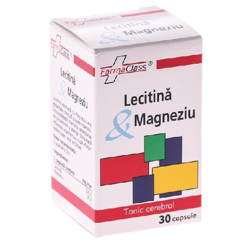 Lecitina & Magneziu 30cps Farma Class