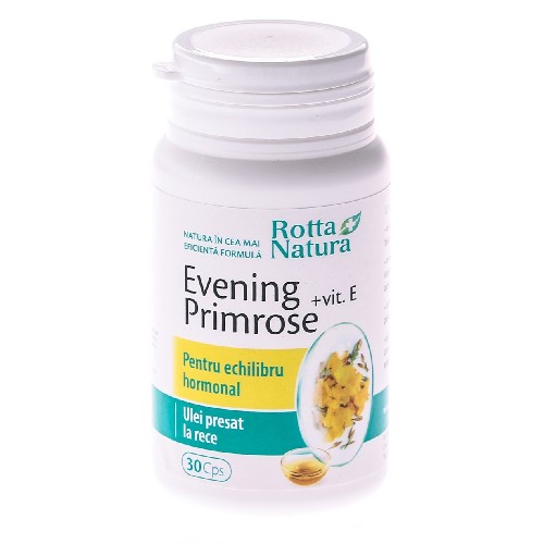 Evening Primose + Vitamina E 30cps Rotta Natura vitamix.ro Produse pentru Ea