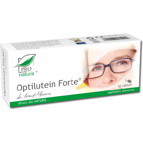 Optilutein Forte 30 Cps Pro Natura vitamix.ro Antioxidanti