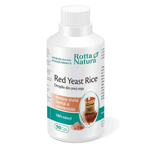 Red Yeast Rice(drojdie de orez) 90 cps Rotta Natura