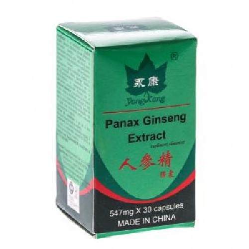 Panax Ginseng 30cps Yong Kang