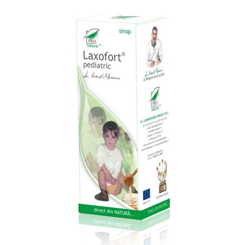 Laxofort Pediatric 100ml Sirop Pro Natura vitamix.ro Siropuri, gemuri
