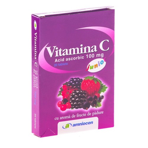 Vitamina C 180mg Fructe De Padure Amniocen