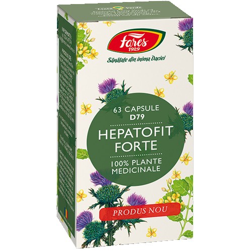 Hepatofit Forte 63cps Fares vitamix.ro Hepato-biliare
