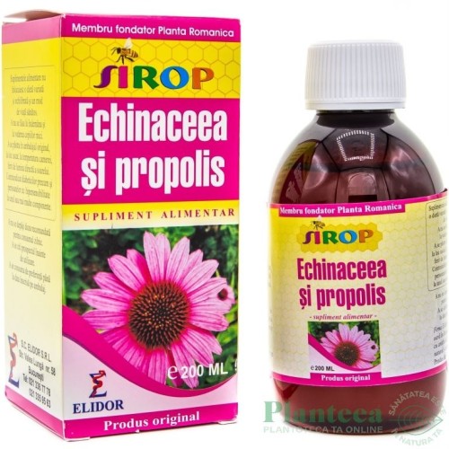 Sirop Echinaceea + Propolis 200ml Elidor