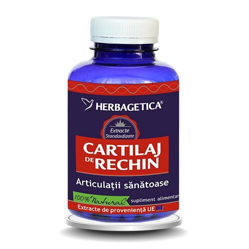 Cartilaj De Rechin 120cps Herbagetica vitamix.ro Articulatii sanatoase