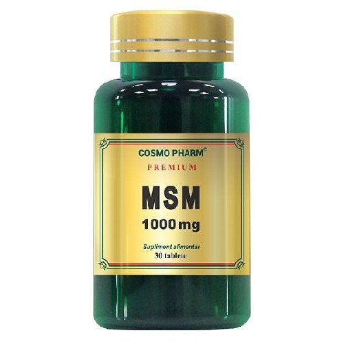 Msm Premium 1000mg, 30tbl, Cosmo Pharm vitamix.ro Articulatii sanatoase