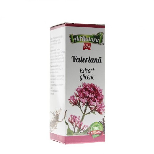 Extract Gliceric Valeriana 50ml AdNatura