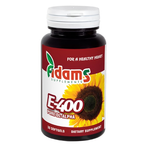 Vit. E-400 (sintetica) 30 capsule Adams Supplements