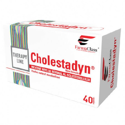 Cholestadyn 40cps, Farma Class vitamix.ro Hepato-biliare
