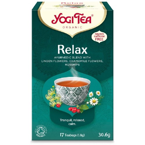 Ceai Bio Calmant Relax, 30.6 g, Yogi Tea