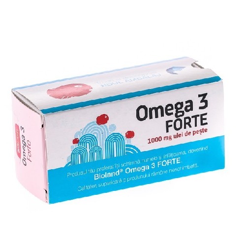 Omega 3 Forte 28cps Bioland