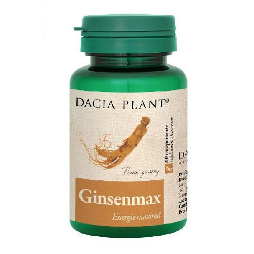 Ginsenmax 60cpr Dacia Plant vitamix.ro Sistem nervos