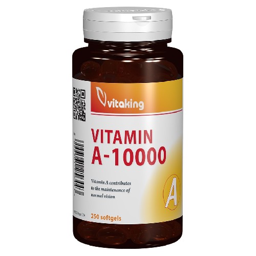 Vitamina A 10.000Ui 250cps gelatinoase, Vitaking vitamix.ro Vitamina A
