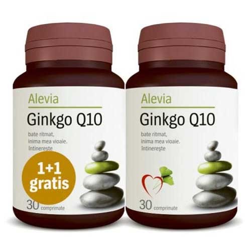 Ginkana Q10 30cpr 1+1 GRATIS Alevia vitamix.ro Sistem nervos