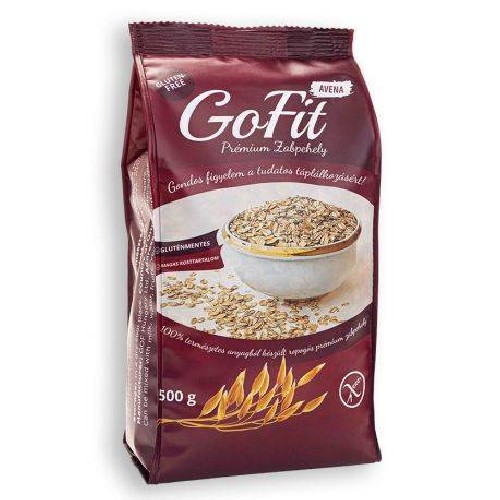 Fulgi de Ovaz fara Gluten Gofit 500g Gofit vitamix.ro Cereale si leguminoase fara gluten