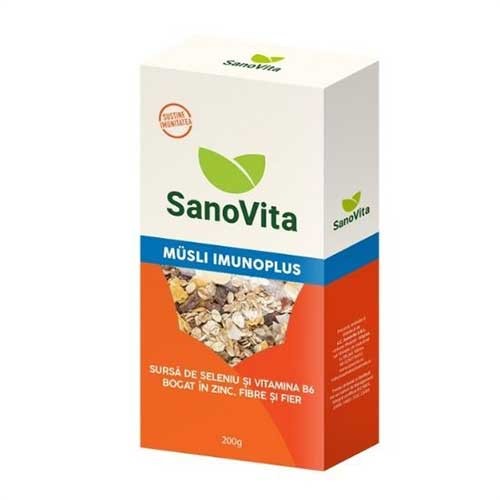 Musli Imunoplus, 200g, Sano Vita vitamix.ro Cereale