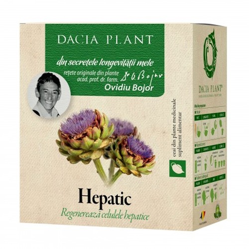 Ceai Hepatic 50gr Dacia Plant
