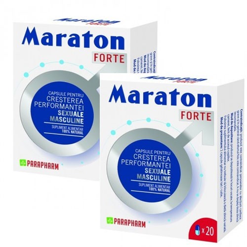 Pachet Maraton Forte 20cps X 2 vitamix.ro Potenta barbati