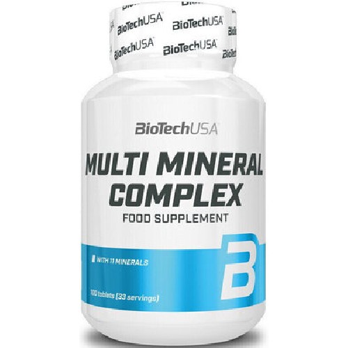 MultiMineral Complex 100tbl. BiotechUSA vitamix.ro Suplimente fitness