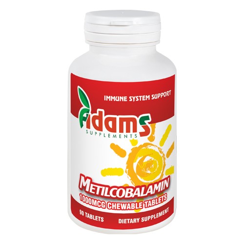 Metilcobalamina 1000mcg, 90tab, Adams Supplements