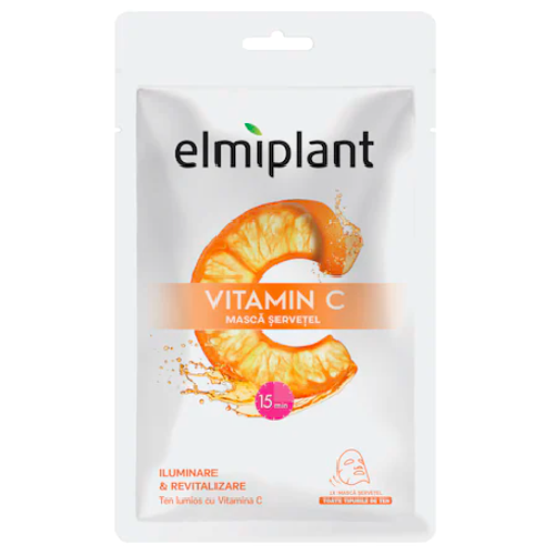 Masca Servetel Vitamina C, 20ml, Elmiplant 