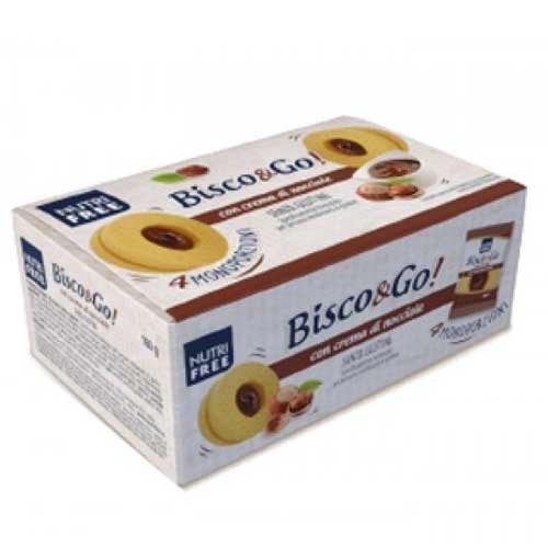 Biscuiti Bisco&Go Cu Alune, 160g, NutriFree vitamix.ro Dulciuri, patiserii fara gluten