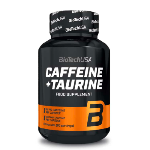BU82 Caffeine and Taurine, 60cps, BiotechUSA vitamix.ro Suplimente fitness
