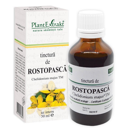 Tinctura Rostopasca 50ml PlantExtrakt vitamix.ro Hepato-biliare