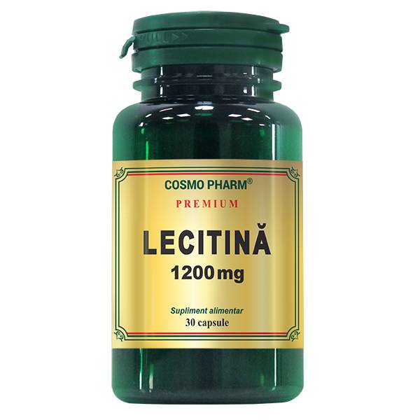 Lecitina Premium 1200mg, 30cps, Cosmo Pharm