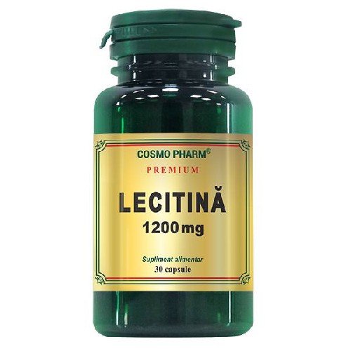 Lecitina Premium 1200mg, 30cps, Cosmo Pharm vitamix.ro Memorie