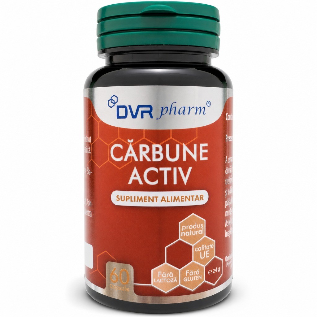 Carbune Activ, 60cps, DVR Pharm