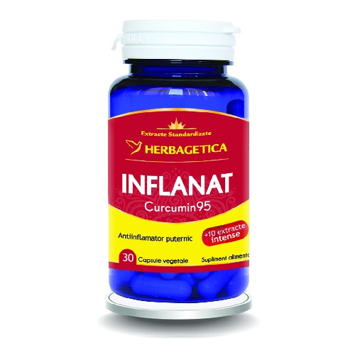 Inflanat+ Curcumin95 30cps Herbagetica vitamix.ro Antioxidanti