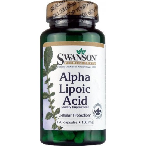 alpha lipoic acid 100mg 120cps swanson