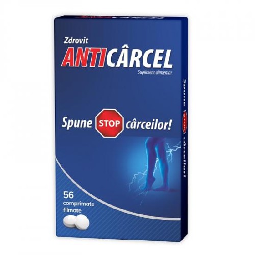 Anticarcel Spune Stop Carceilor 56 Cpr vitamix.ro Sistem nervos