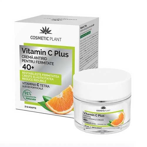 Crema Antirid cu Vit C+ pt Fermitate 50ml Cosmetic Plant vitamix.ro Creme cosmetice
