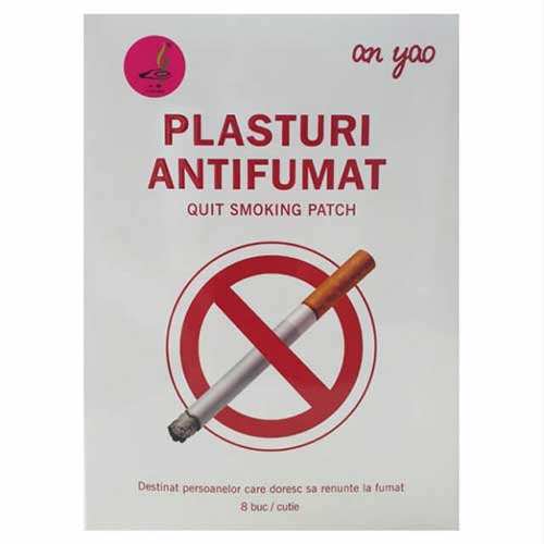 Plasturi Antifumat, 8buc/cutie, Naturalia Diet