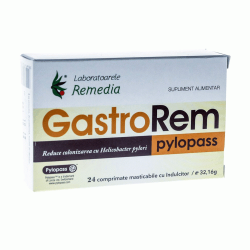 Gastrorem Pylopass 24cpr Remedia