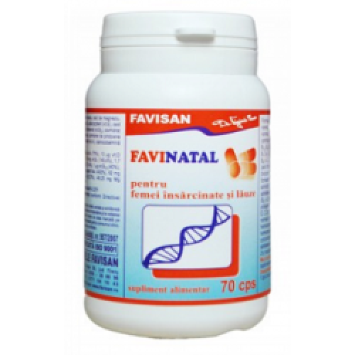 FaviNatal 70cps Favisan vitamix.ro Multivitamine