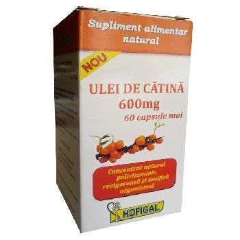 Ulei de catina, 60 capsule (Tonice) - panglicimedalii-cocarde.ro
