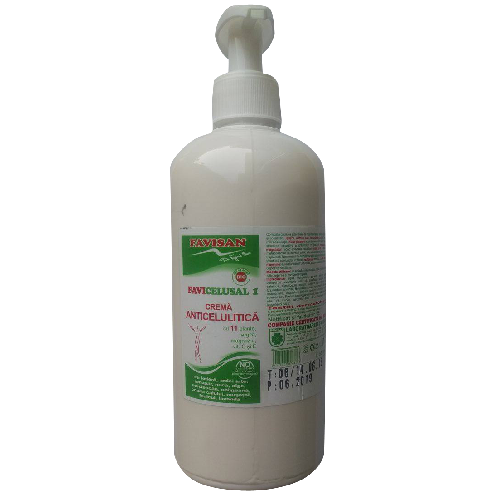 Favicelusan Crema Anticelulitica din 11 Plante 500ml vitamix.ro Creme cosmetice