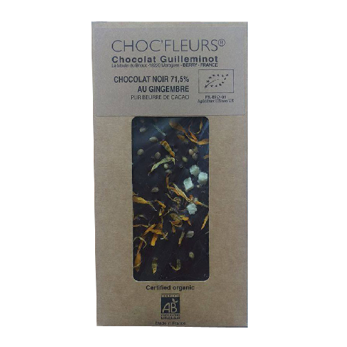 Ciocolata Neagra cu Ghimbir 100gr ChocFleur