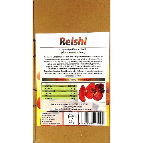Pulbere Reishi Eco 100gr Deco Italia