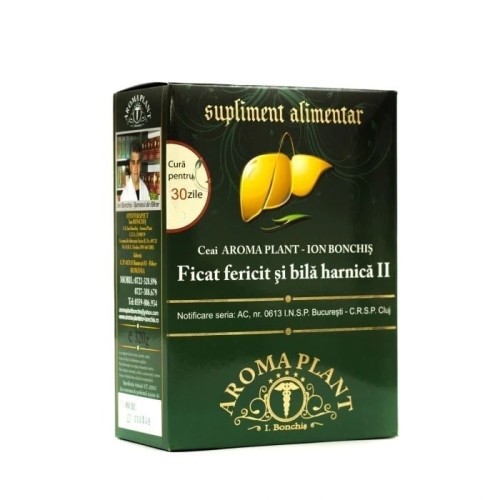 Ceai Ficat Fericit și Bilă Harnică II, 160 g, Aroma Plant
