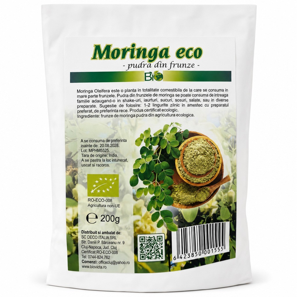 Moringa Pudra Eco 125gr Deco Italia