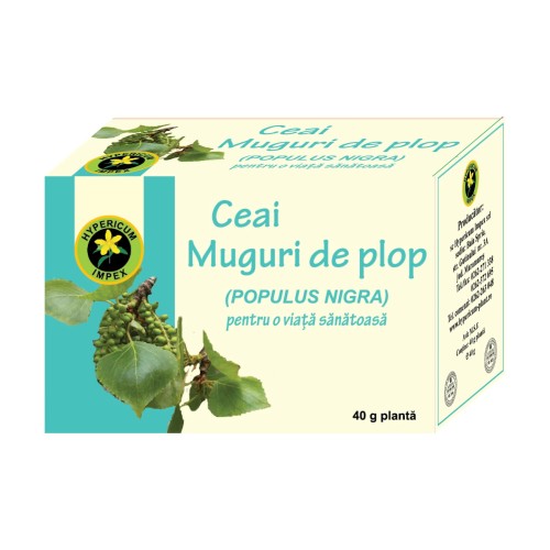 Ceai Muguri de Plop, 40 g, Hypericum