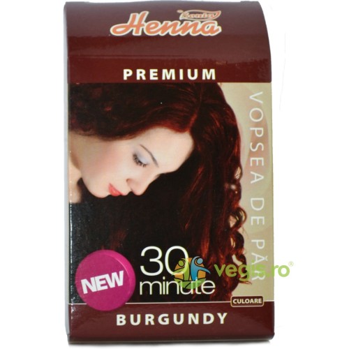 Henna Premium Burgundy 60g Kian Cosmetics