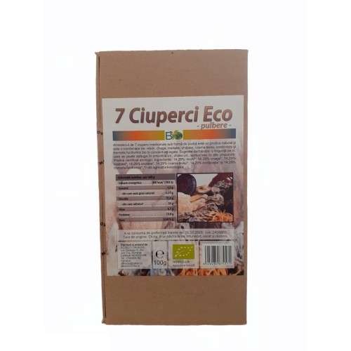 Amestec 7 Ciuperci Eco 100gr Deco Italia