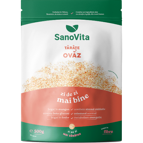 Tarate de Ovaz 500gr Sanovita